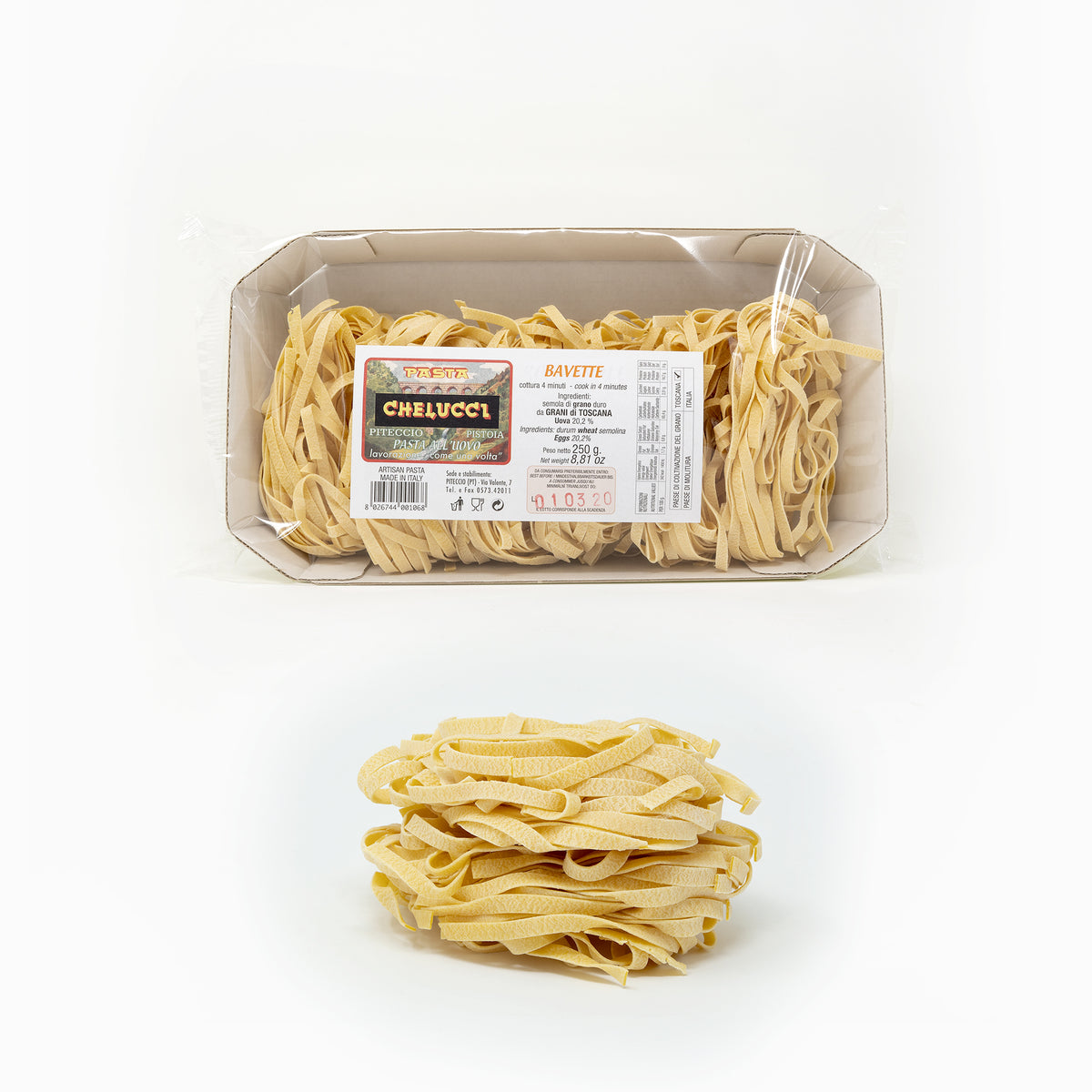 Bavette | Pasta Artigianale all'Uovo | Pasta Chelucci