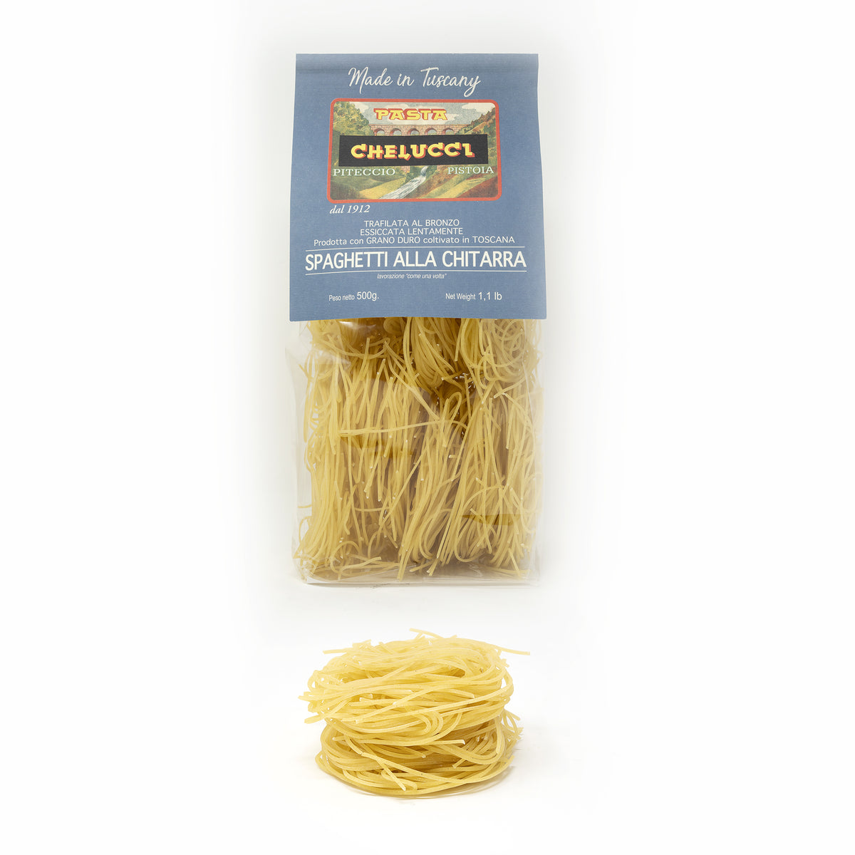 Spaghetti alla Chitarra | Semola di Grano Duro | Pasta Chelucci