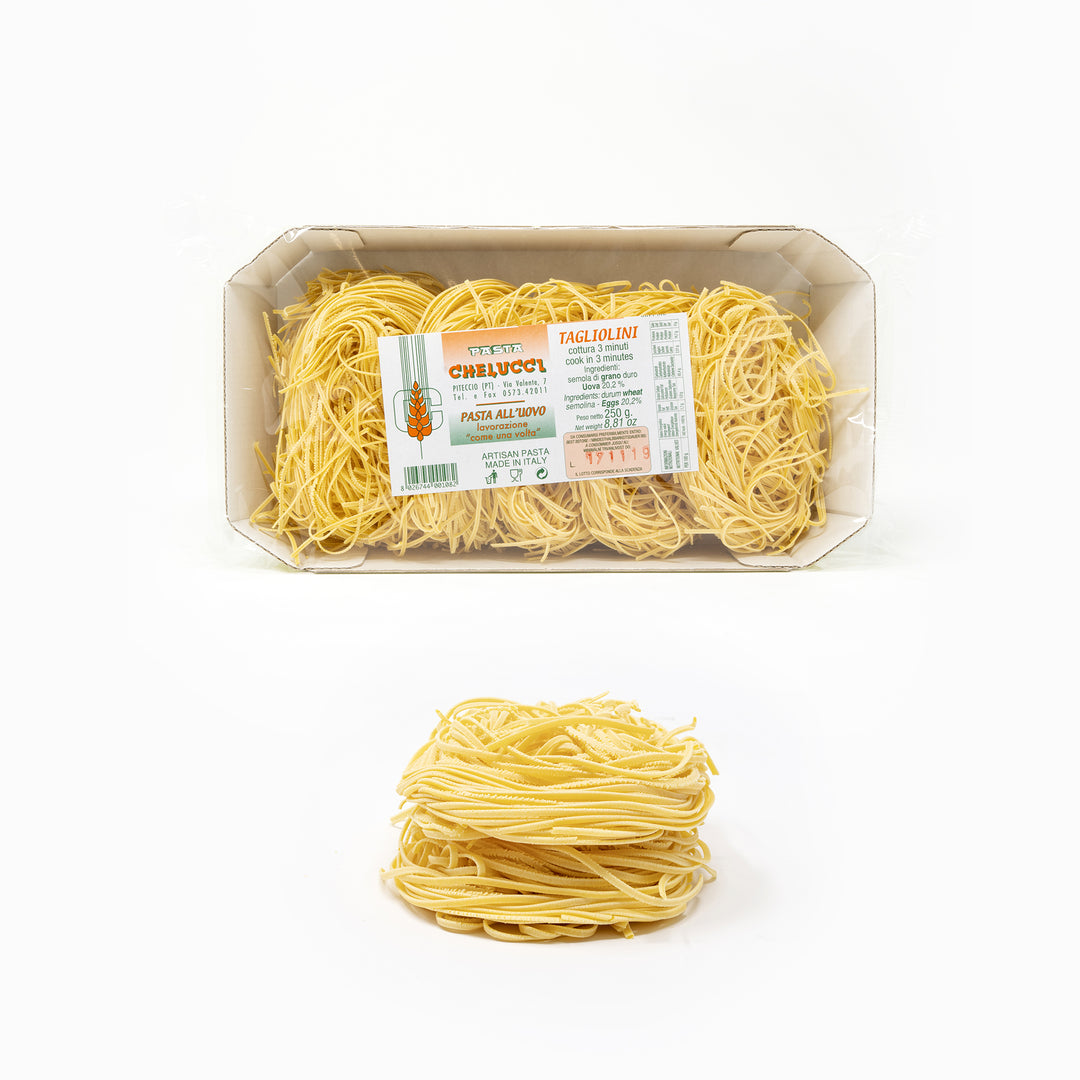 Tagliolini | Pasta Artigianale all'Uovo | Pasta Chelucci