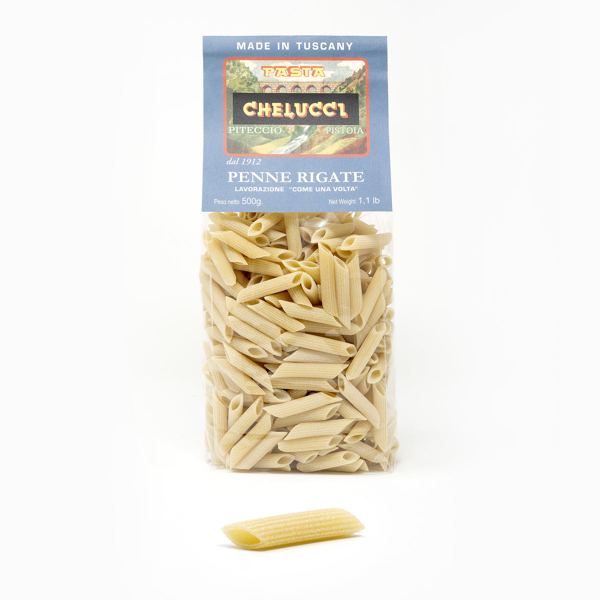 Penne Rigate | Semola di Grano Duro | Pasta Chelucci