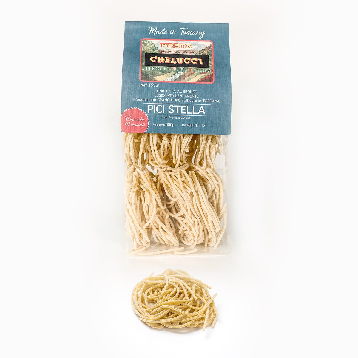 Pici Stella | Semola di Grano Duro | Pasta Chelucci