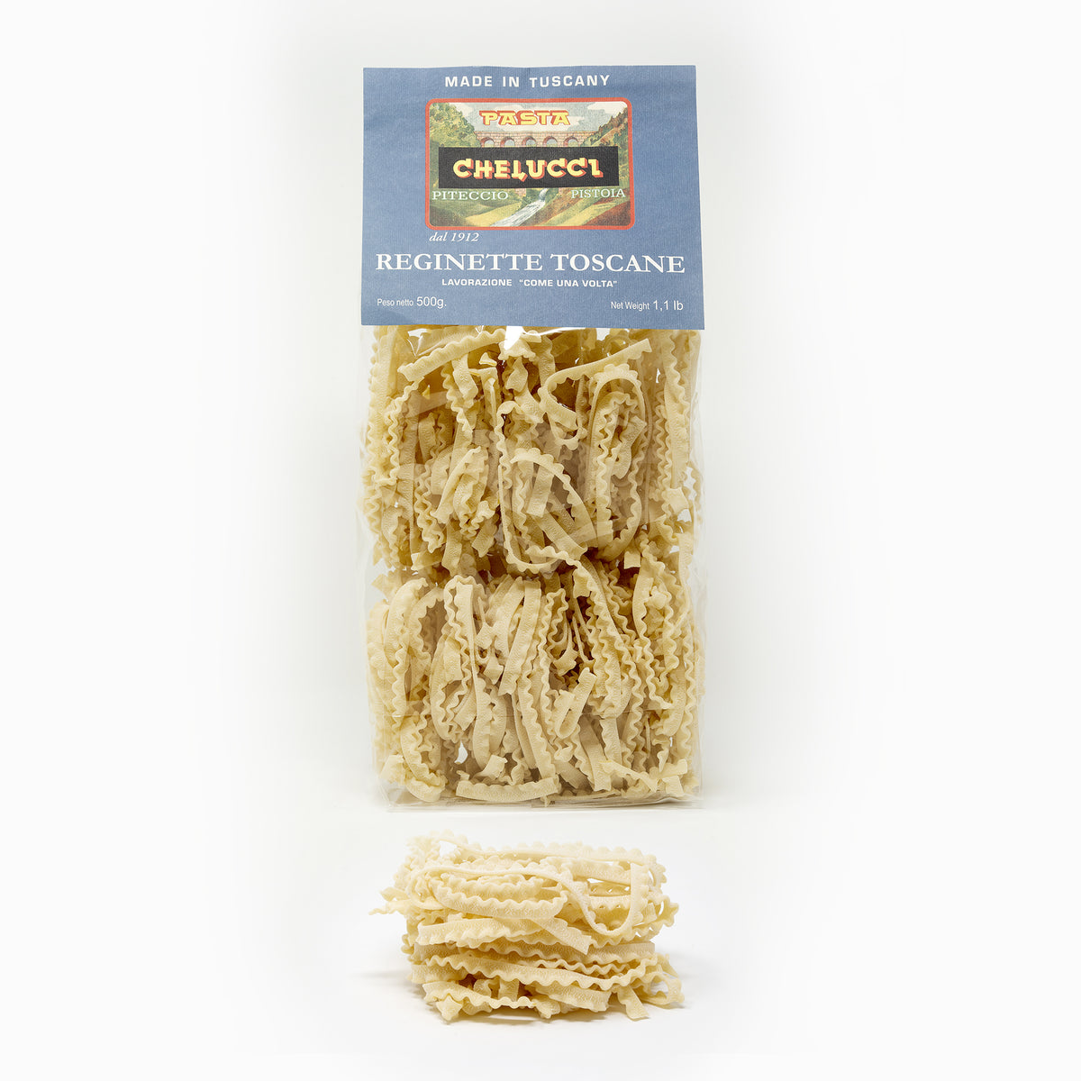 Reginette Toscane | Semola di Grano Duro | Pasta Chelucci